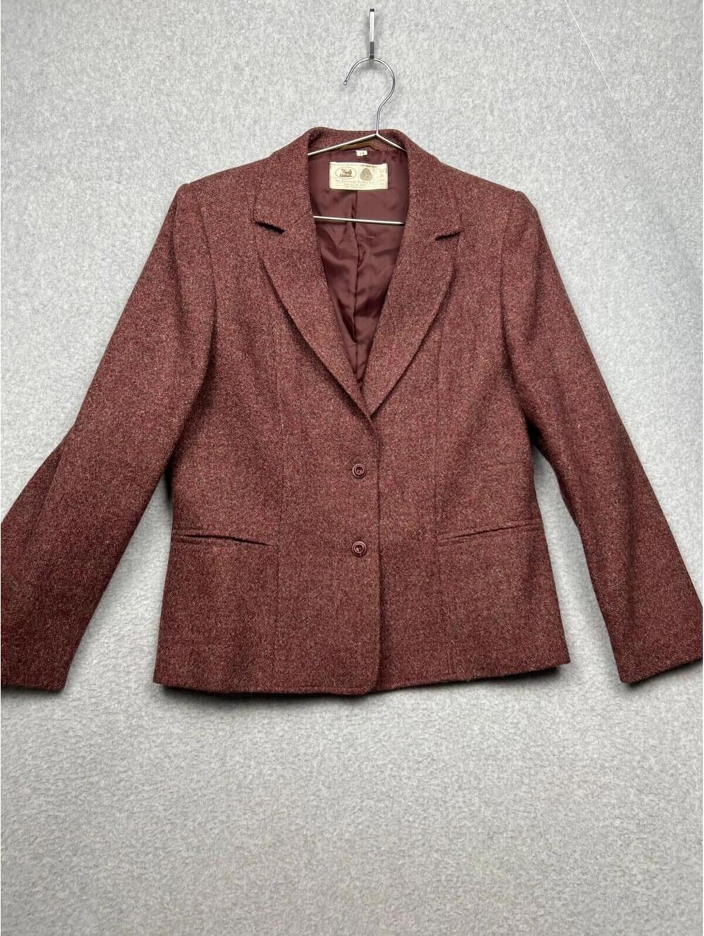 VTG The Edinburgh Woollen Mill Wool Jacket Blazer Womens 14 / L Academia Work